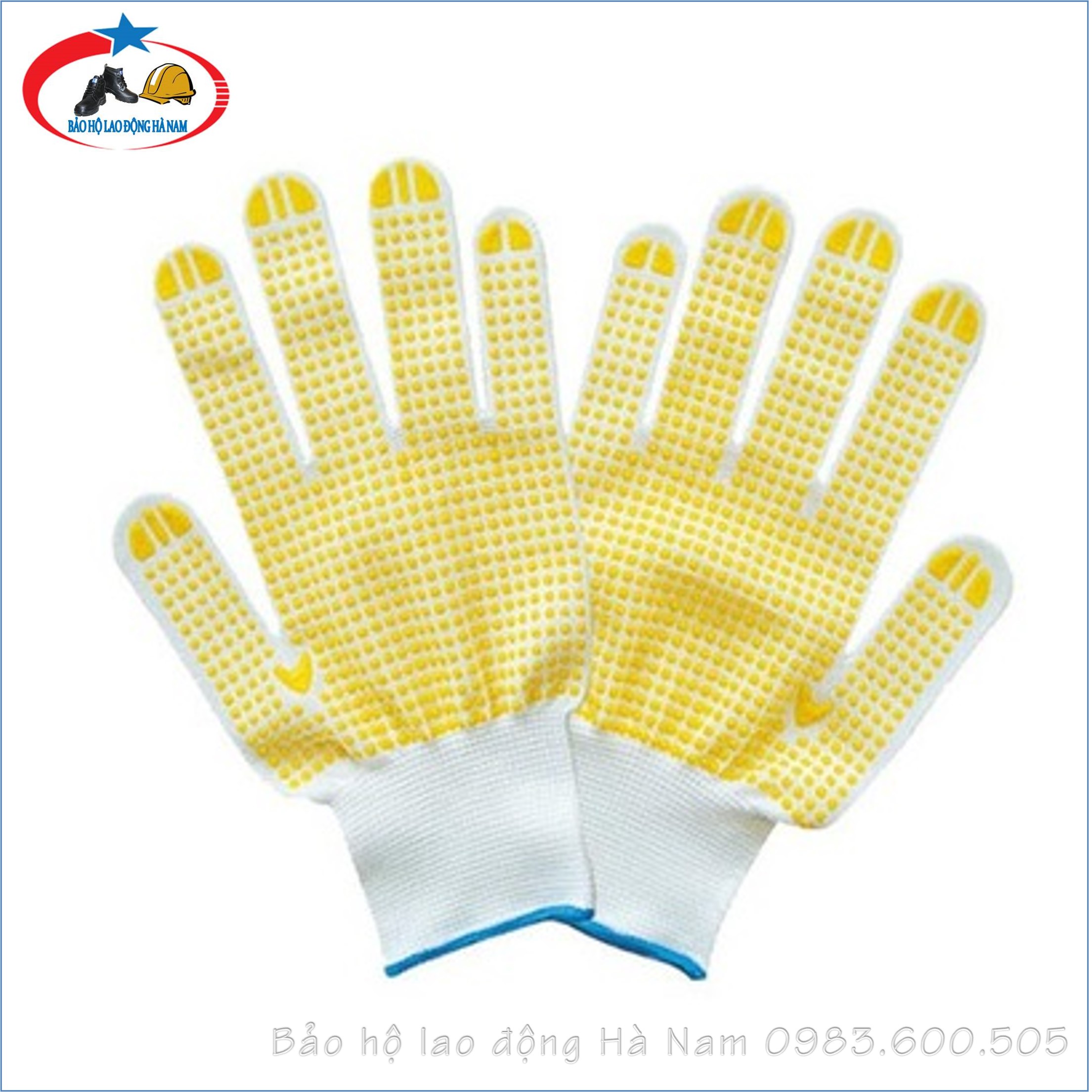 Găng tay vải sợi bảo hộ Mẫu GT03